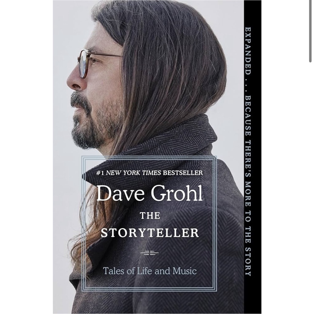 The Storyteller by Dave Grohl Paperback | Like New Condition